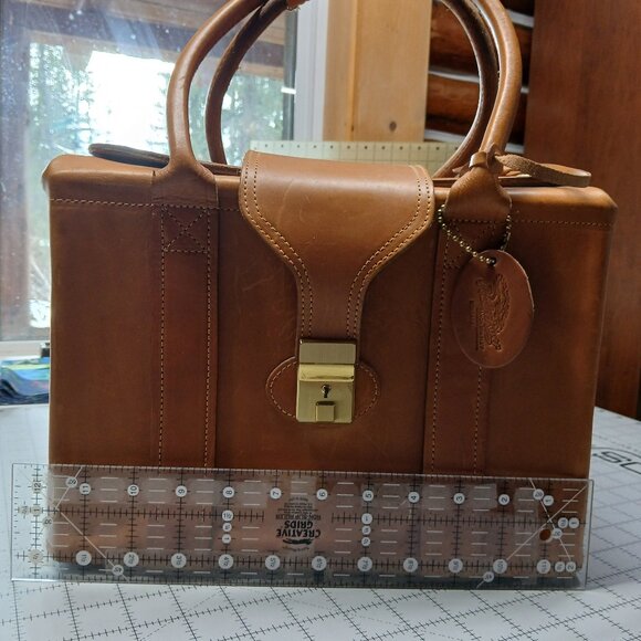 Like New Rio Grande Leather Train Case - Picture 13 of 15